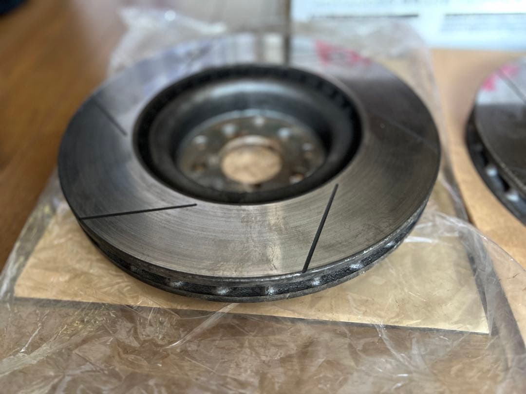 WRX STI GVB デュクセルスリットブレーキローター(フロント)