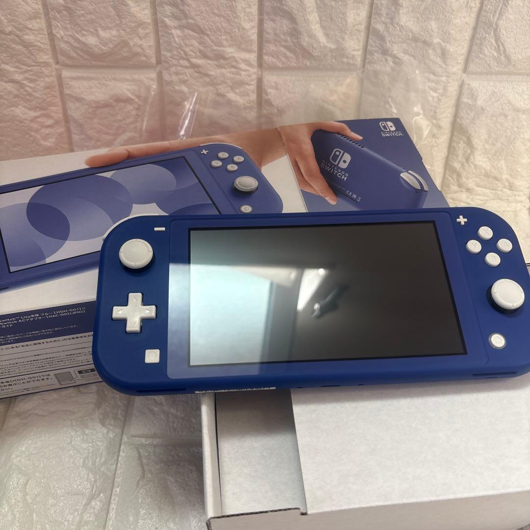 【超美品】Nintendo Switch Lite ブルー 即発送 5