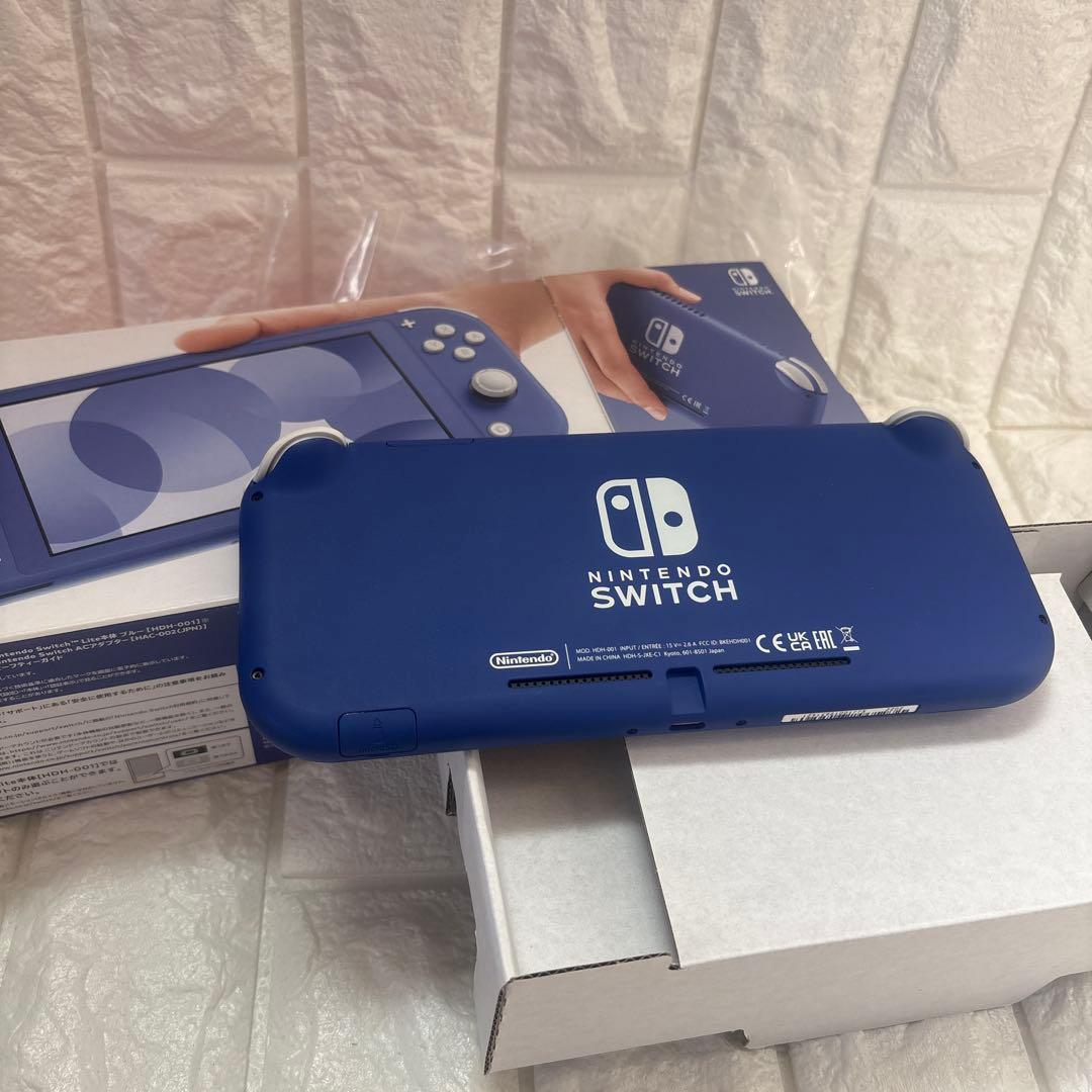 【超美品】Nintendo Switch Lite ブルー 即発送 5