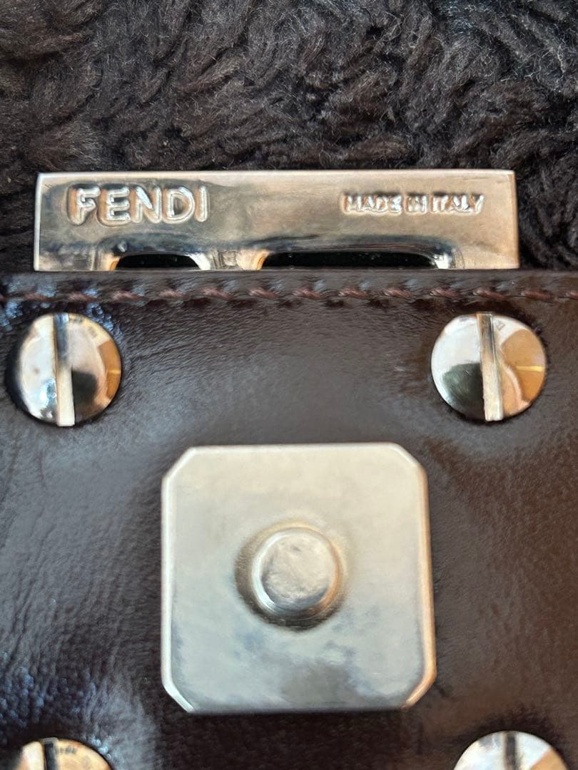 FENDI ズッカ柄 マンマバケット ワンショルダー FFロゴ