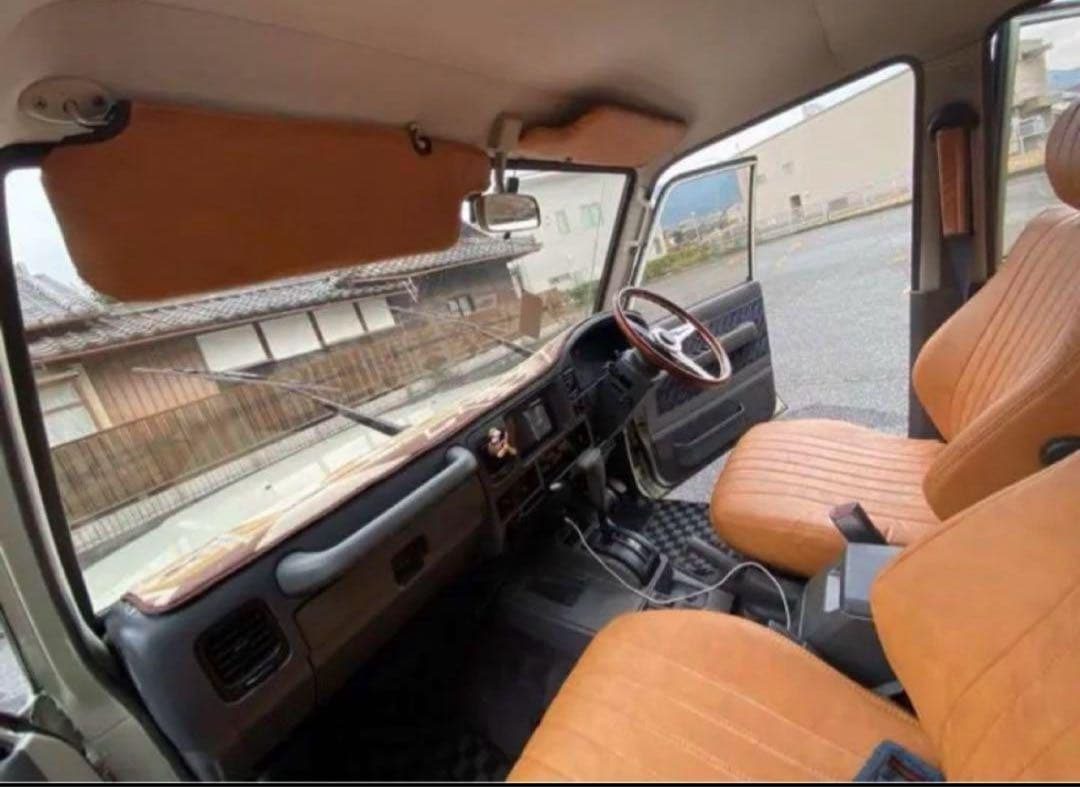 78プラド　ブラウン　サンバイザー　カバー　左右セット