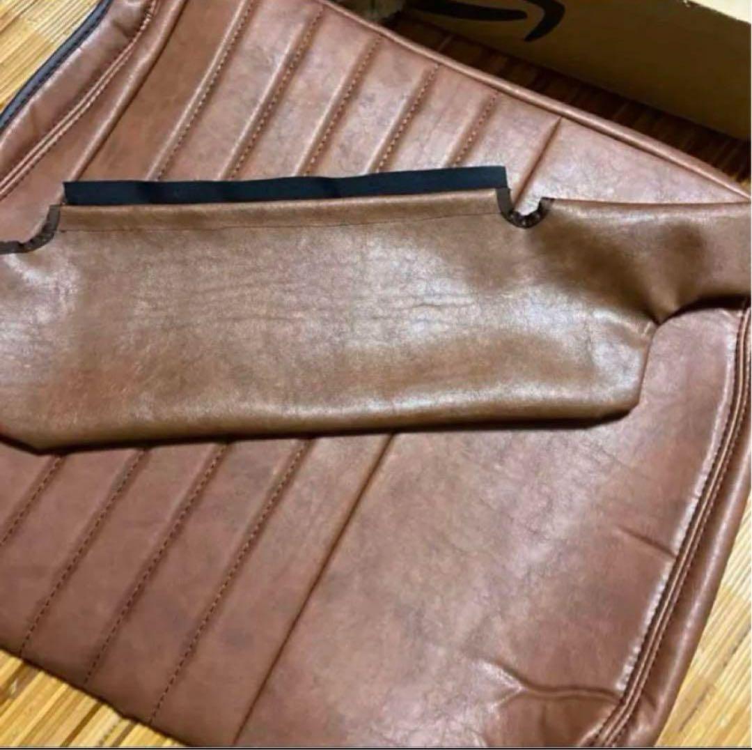 78プラド　ブラウン　サンバイザー　カバー　左右セット