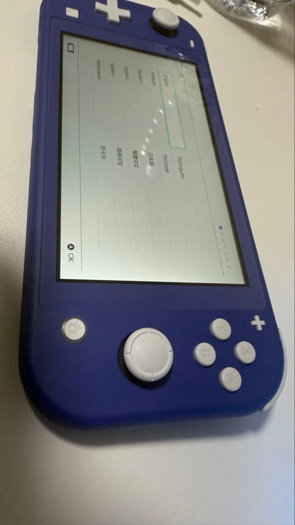 【美品】Nintendo Switch Lite 青【本体】
