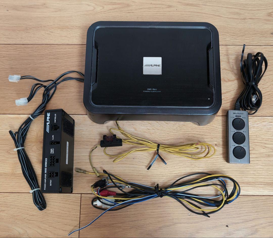 カーオーディオ ALPINE SWG-1500