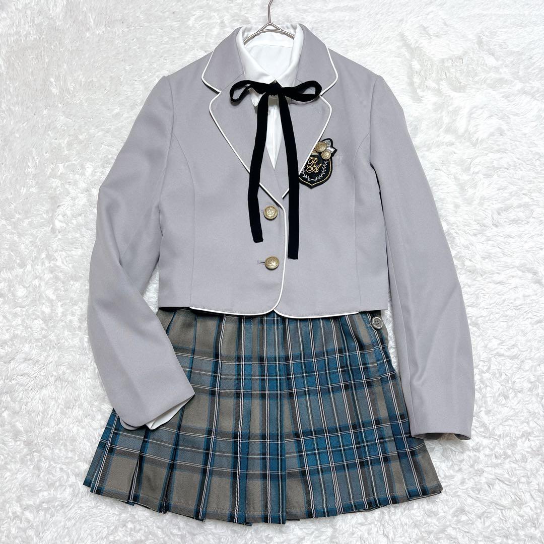 【美品】レピピアルマリオ 女の子 卒服 5点セット フォーマルスーツ セレモニー