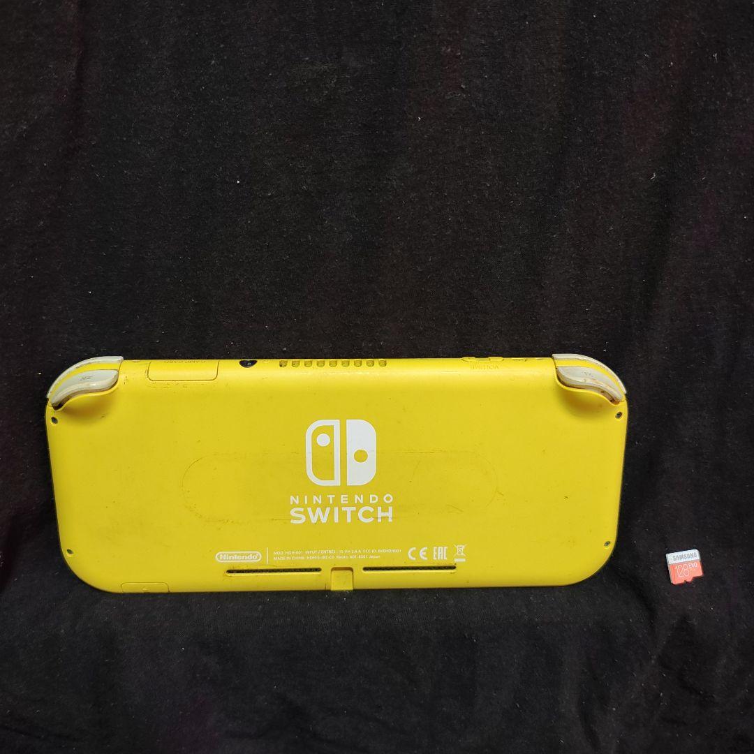 Nintendo Switch Lite イエロー　本体のみ　128GBカード付