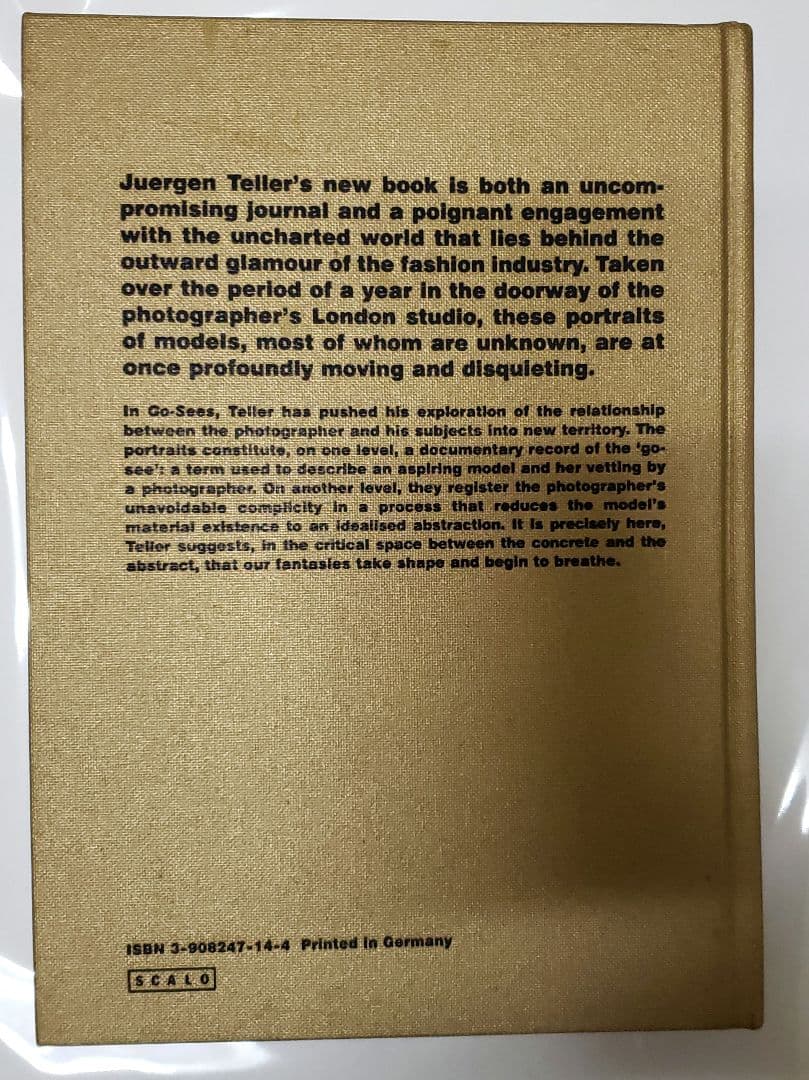 洋書 Juergen Teller GO-SEES