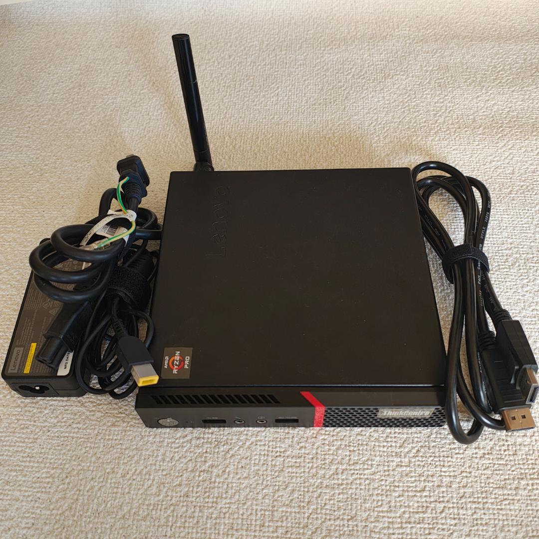 美品：ThinkCentre M715q/16GB/ssd256/hdd320