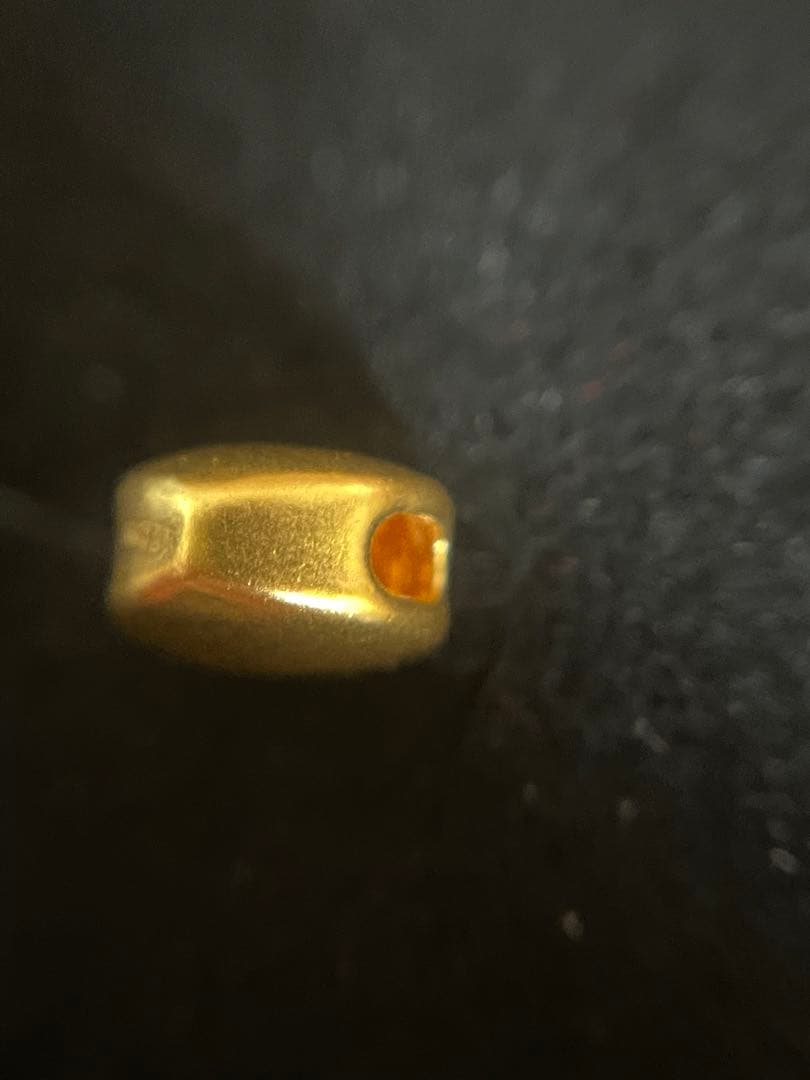 ハート　ペンダントトップ　足金999刻印