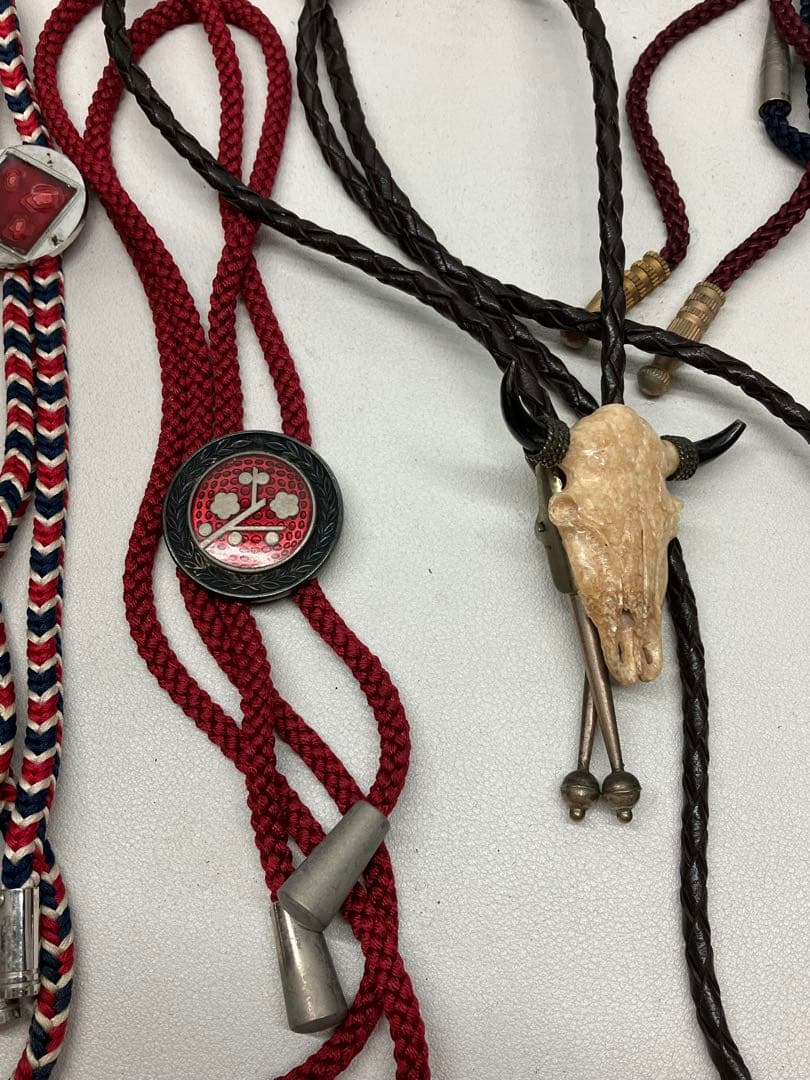 ループタイ　まとめ売り　ヴィンテージ　シルバー　925 メキシコ産　日本産　など