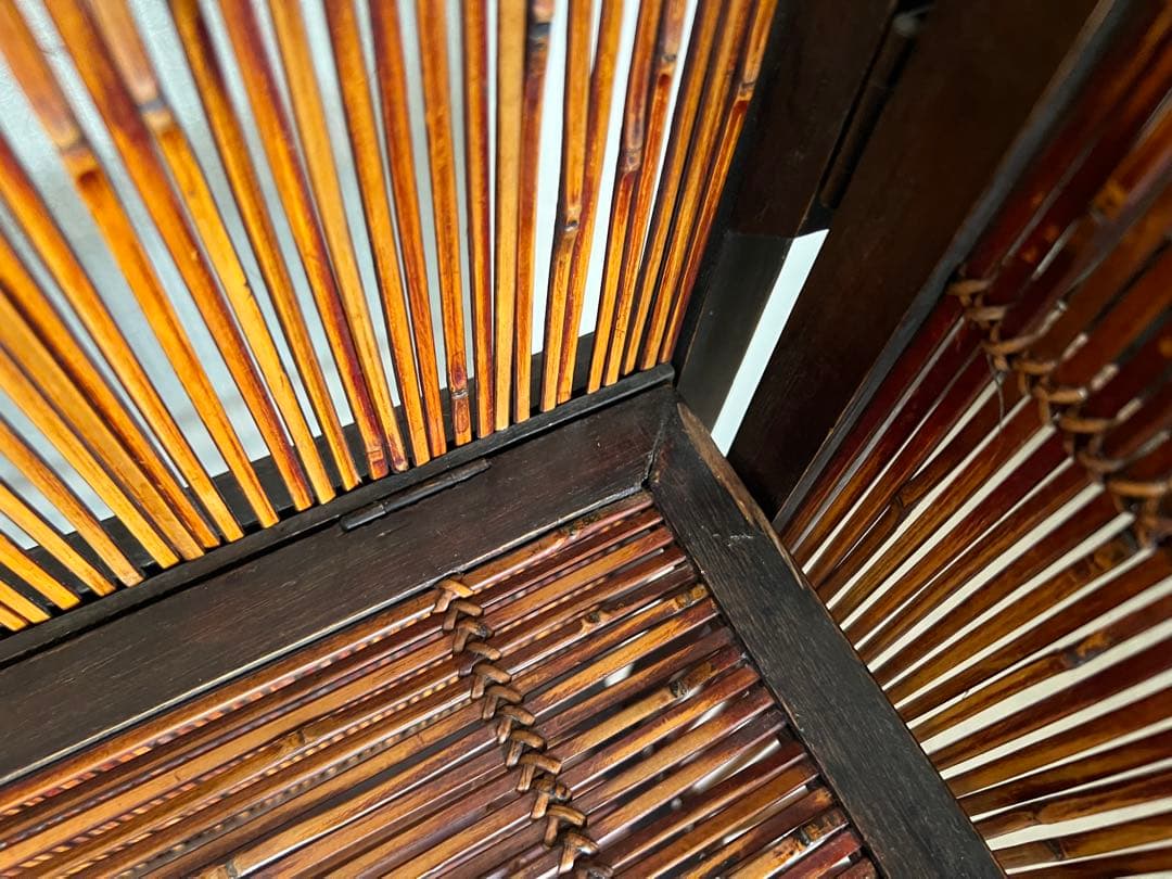 アジアンスタイル 竹製シェルフ 3段 ① バリ インドネシア