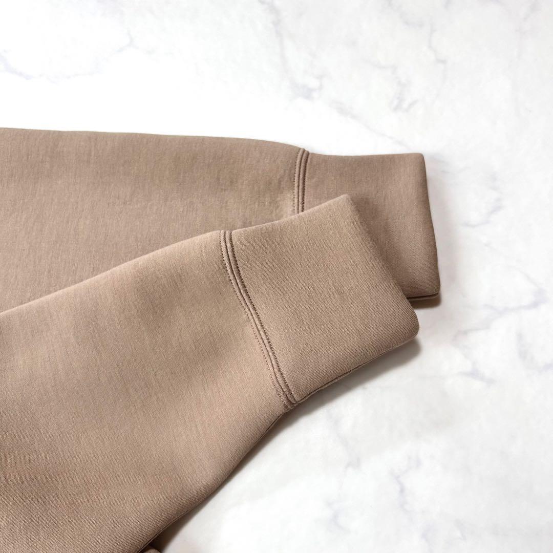 新品タグ付き スローブイエナ ボリュームジップアップ フーディ キャメル2024