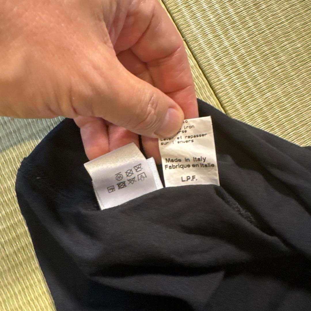 ルシアンペラフィネ 迷彩バンダナスカル スワロ クリスタル ロングTシャツM美品