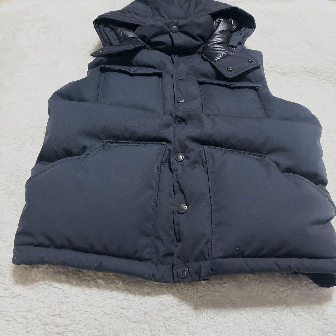 良品　ノースフェイス　パープルレーベル　ダウンベスト　光電子　ブラック　M