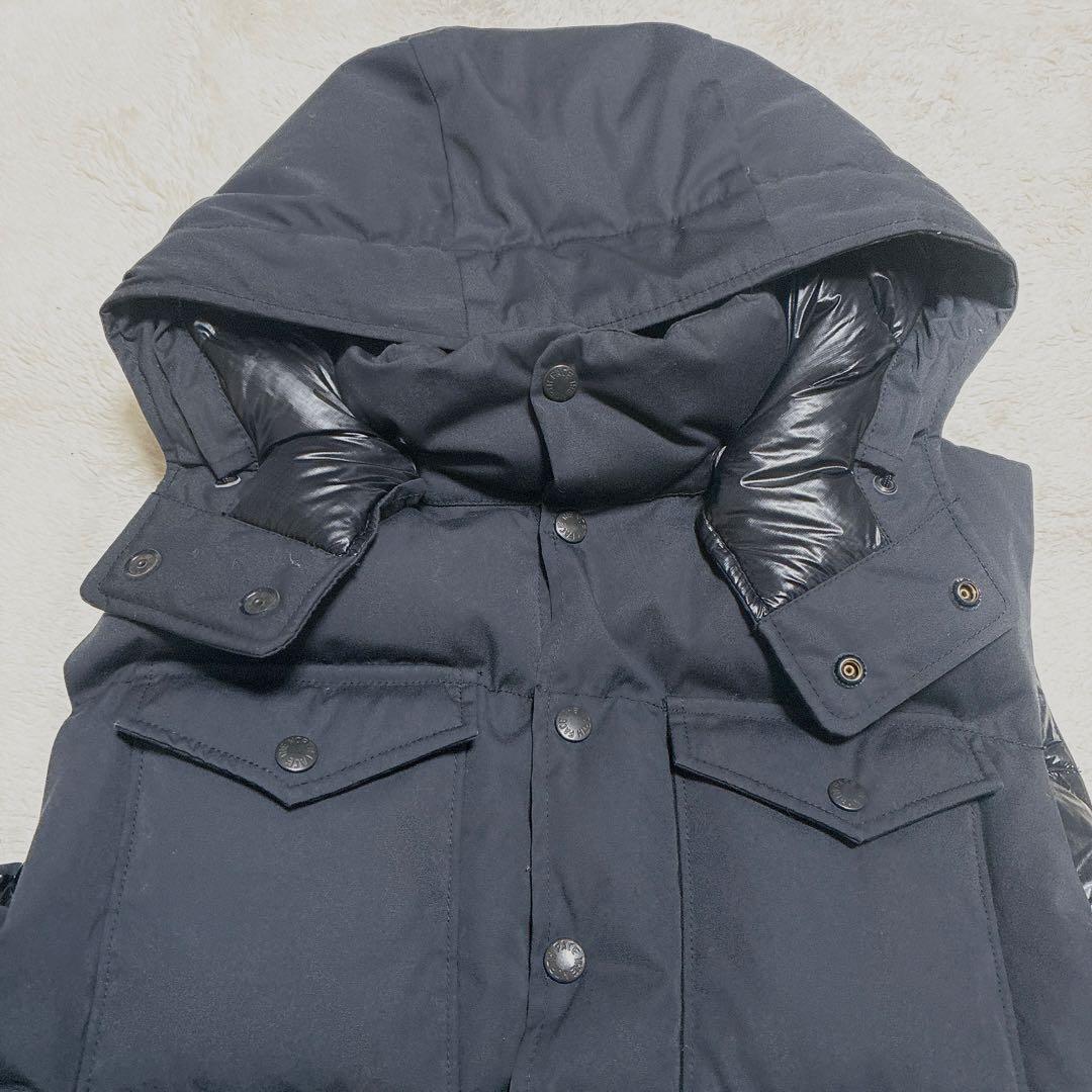 良品　ノースフェイス　パープルレーベル　ダウンベスト　光電子　ブラック　M