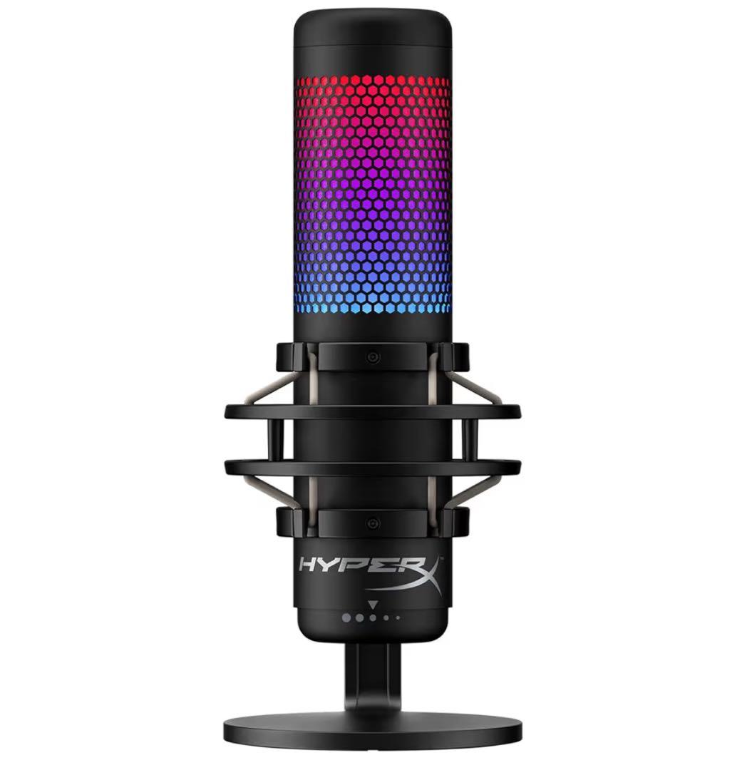 【年始大幅値下げ】HyperX QuadCast S USBマイク スタンド付‼️