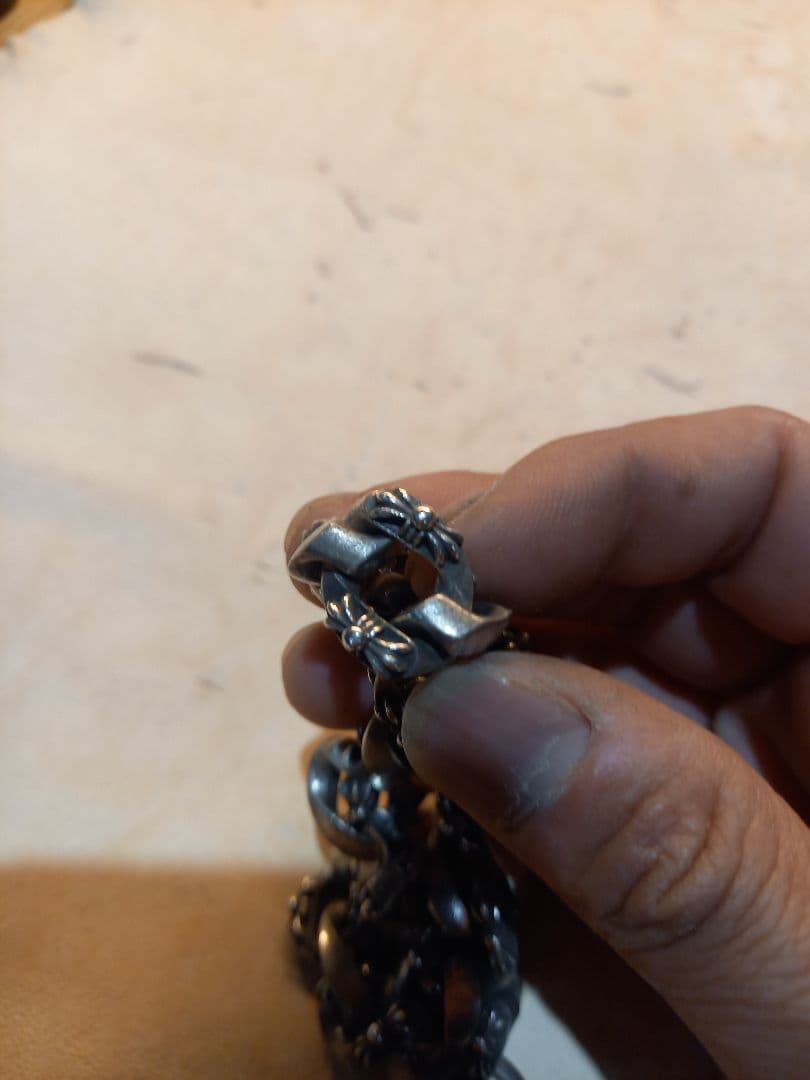 ファンシーウォレットチェーン　シルバー925