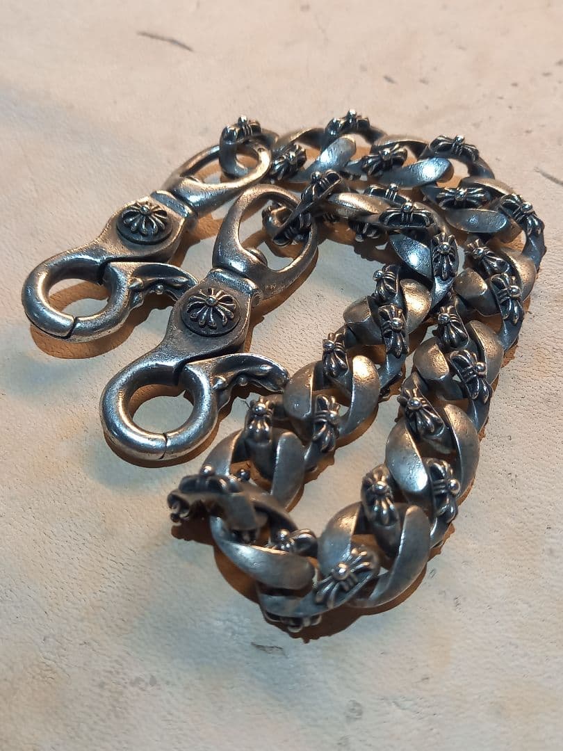 ファンシーウォレットチェーン　シルバー925