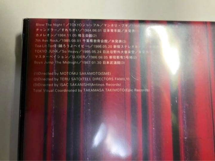 ストリートスライダーズ　DVD アーリー　ライブ　1983-1987