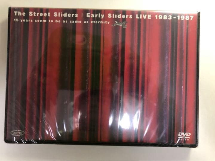ストリートスライダーズ　DVD アーリー　ライブ　1983-1987