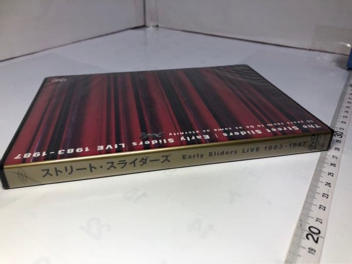 ストリートスライダーズ　DVD アーリー　ライブ　1983-1987