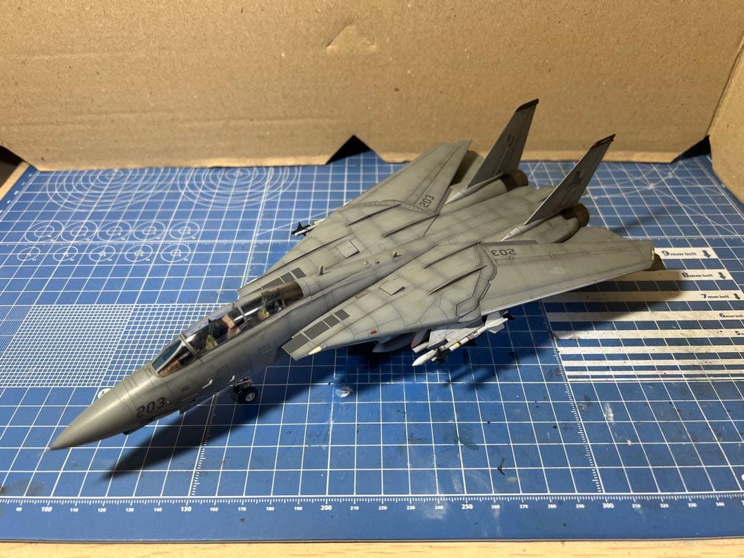 タミヤ 1/72 F-14D 完成品
