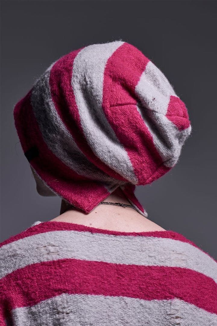 ★新品•完売★ キリュウキリュウ ボーダー ニット キャップ ピンク イチロー