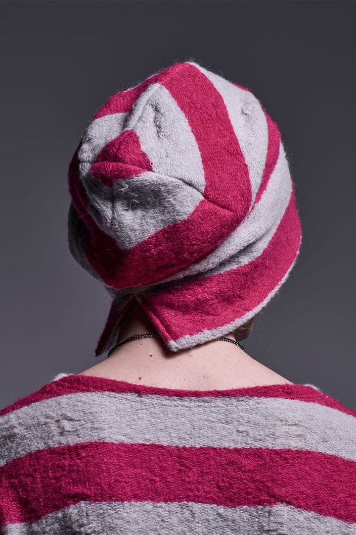 ★新品•完売★ キリュウキリュウ ボーダー ニット キャップ ピンク イチロー