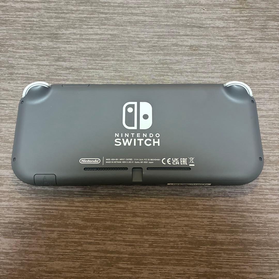 ナ*ガ様 Nintendo Switch Lite グレー 本体 美品 スウィッ
