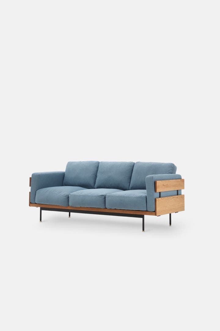 FOB STANDARD WIDE3P モモナチュラルソファ3人掛