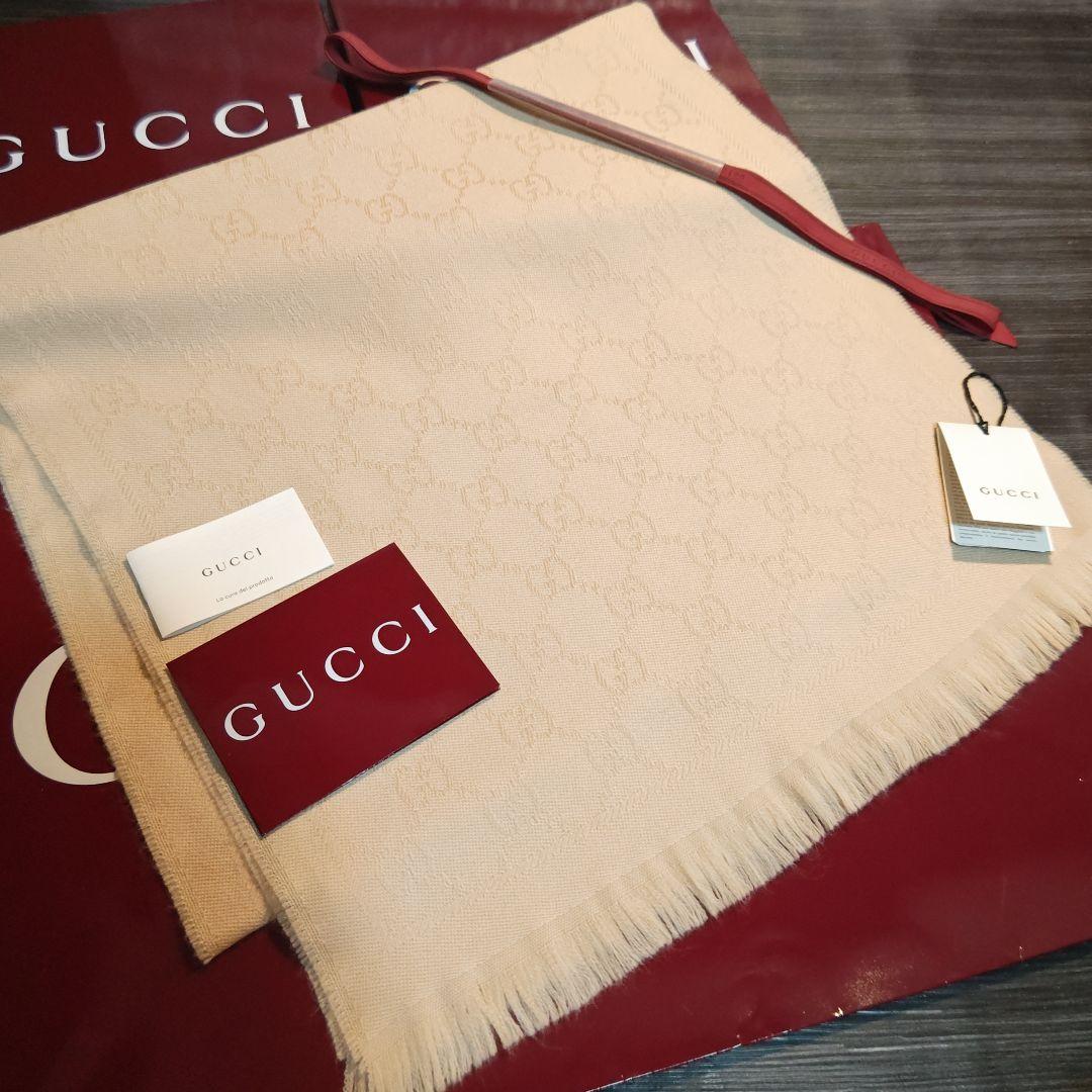 専用❤新品❤GUCCI マフラー ショール スカーフ❤ホワイト❤