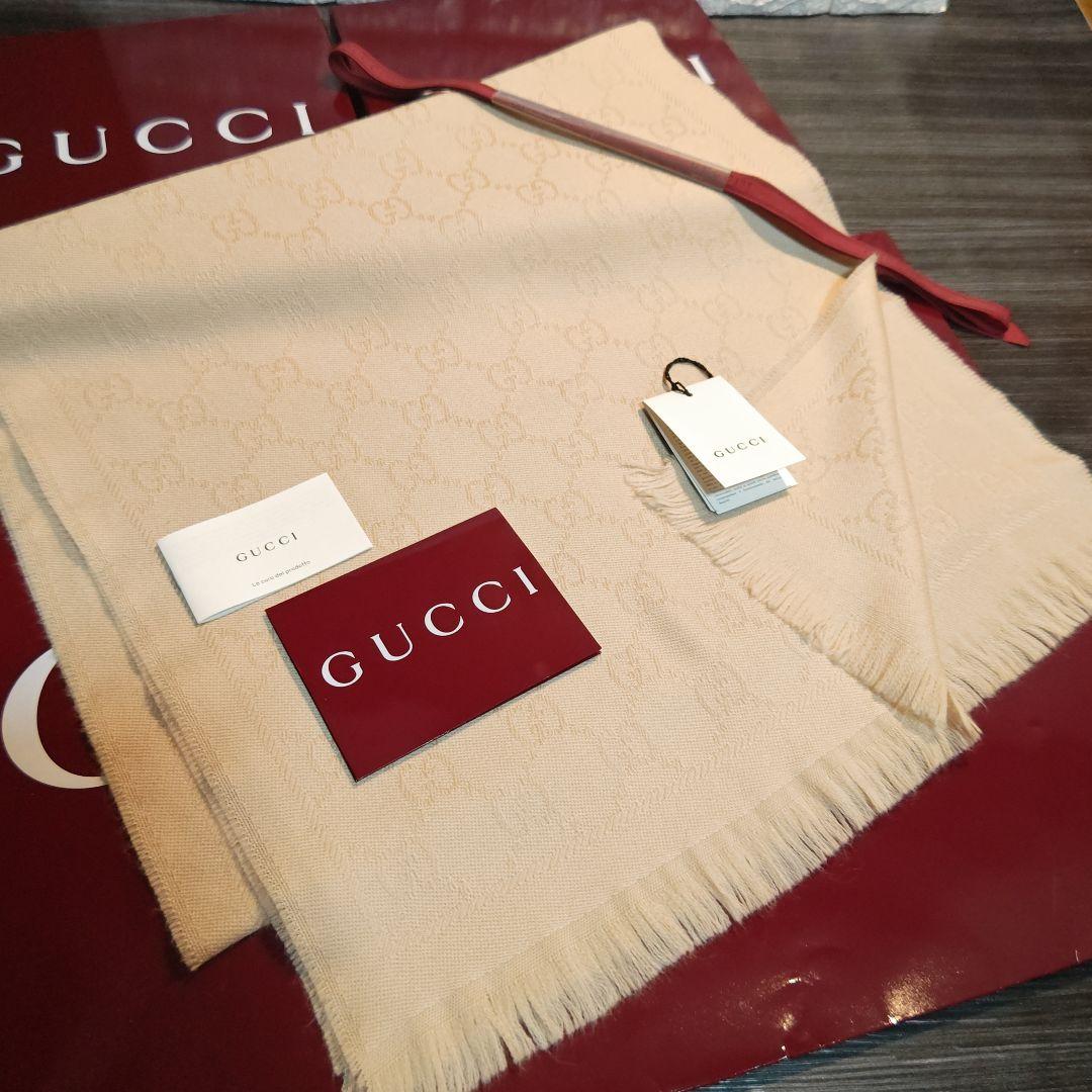専用❤新品❤GUCCI マフラー ショール スカーフ❤ホワイト❤