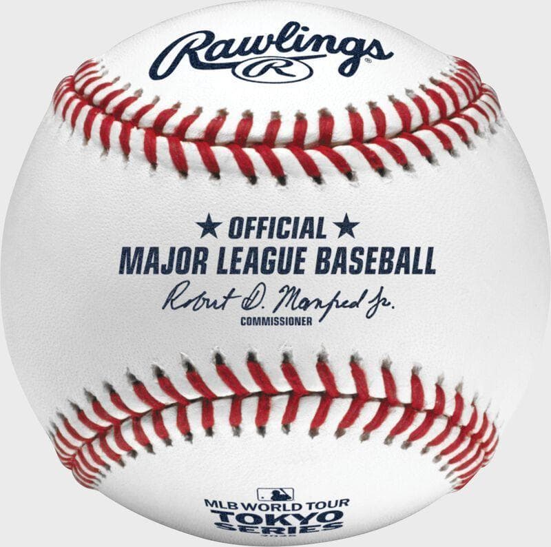 大谷翔平MLBTOUR東京ドーム開幕戦使用公認球ローリングスボールケース入限定品