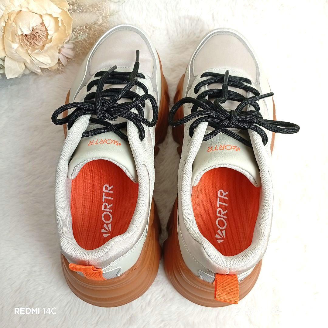 【ORiental TRaffic】バヤコカラーボリュームソール切替えスニーカー