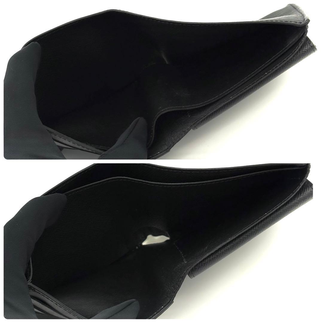 ルイヴィトン 折財布 エピ ノワール ポルトフォイユ マルコ NM 黒 2183