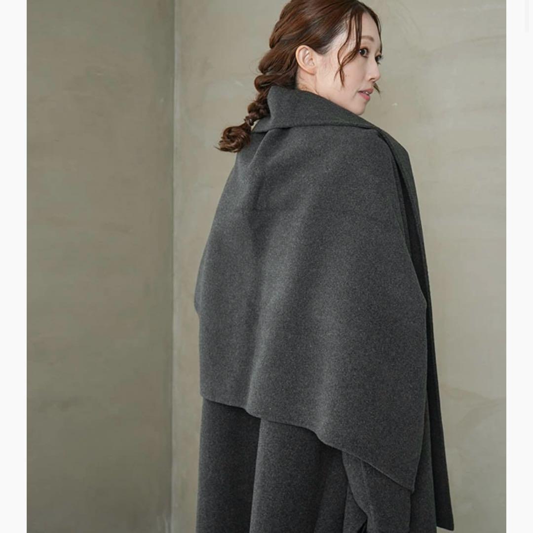 WOODY HOUSE ソラモナポッシェ　コート　ストール　セット