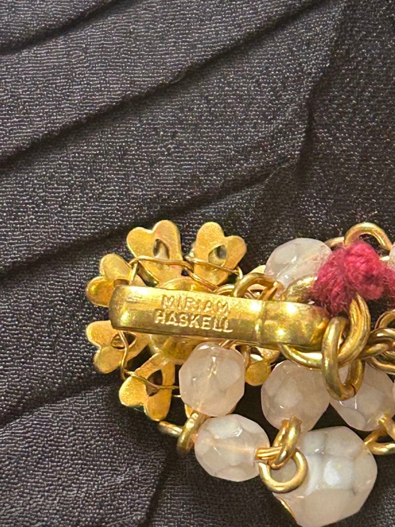 Miriam Haskell ネックレス