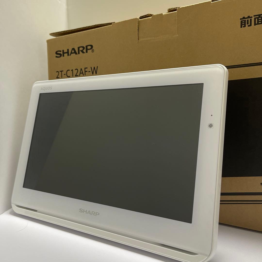 【特別タイムセール中】シャープAQUOS 12V型ポータブル液晶テレビホワイト