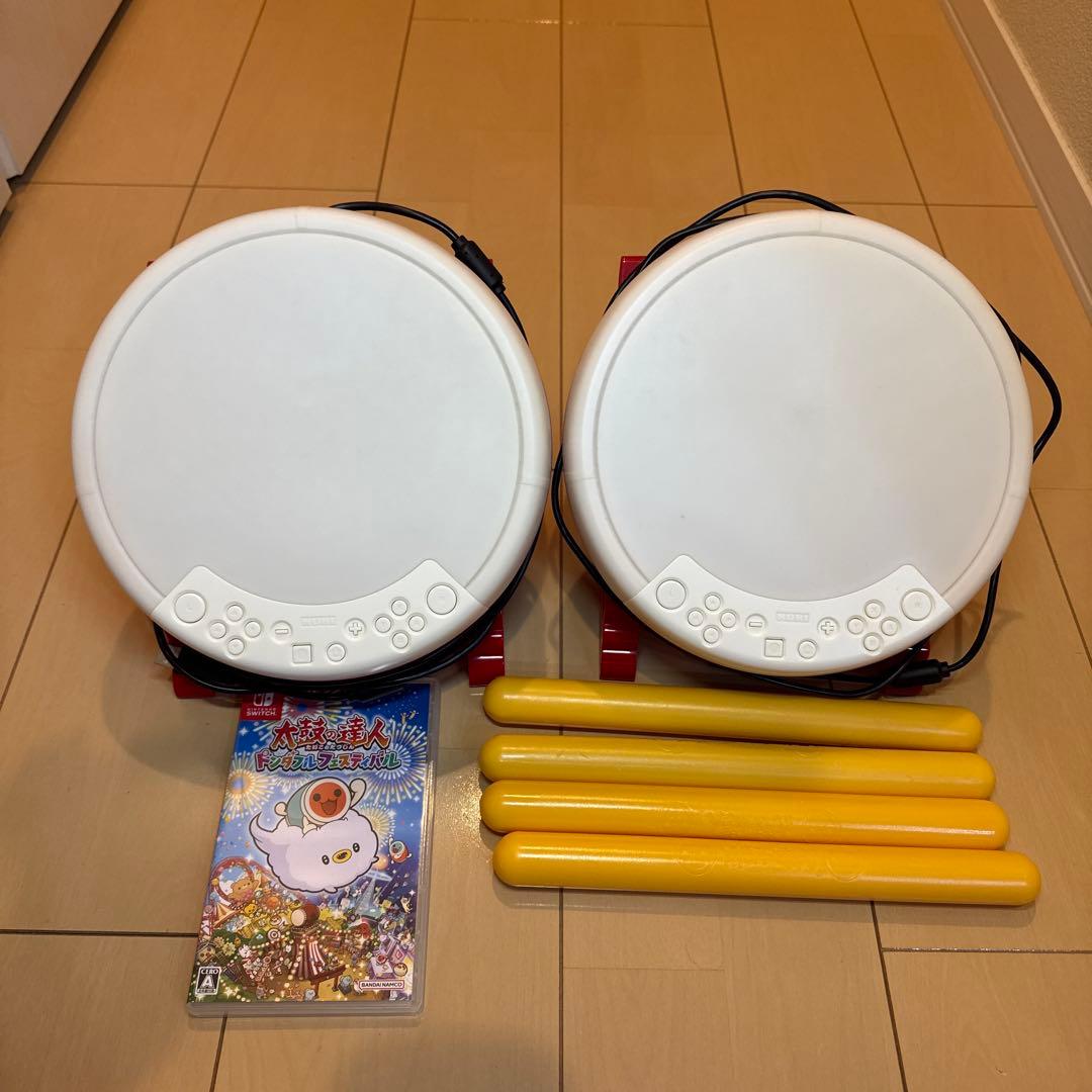 太鼓の達人 ドンダフルフェスティバル　コントローラー2個セット