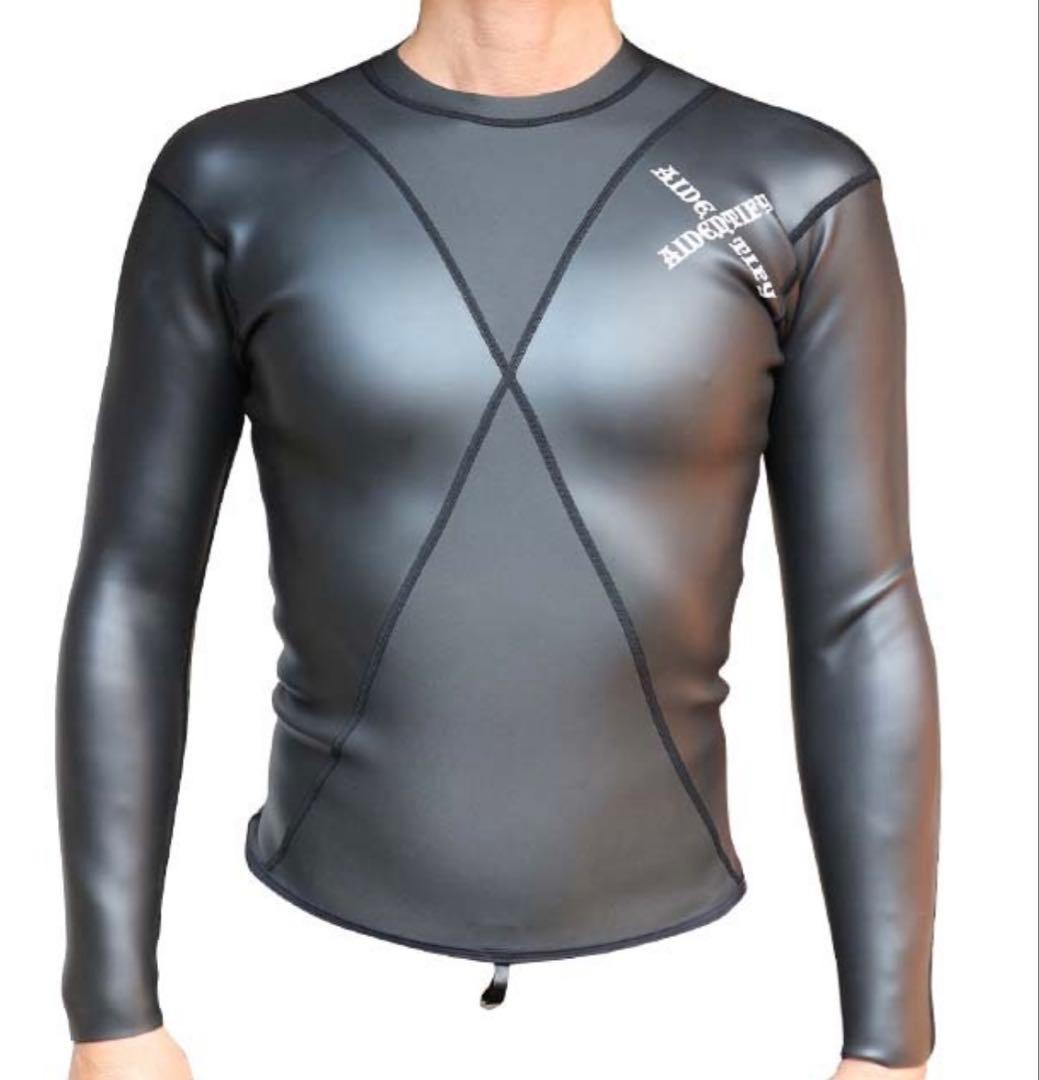 AIDENTIFY ブラック 長袖タッパー Mサイズ