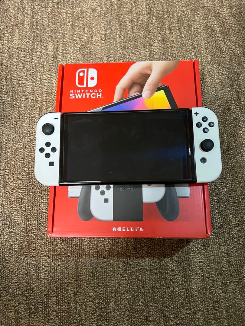 Nintendo Switch 有機EL 本体 ホワイト カラー 美品