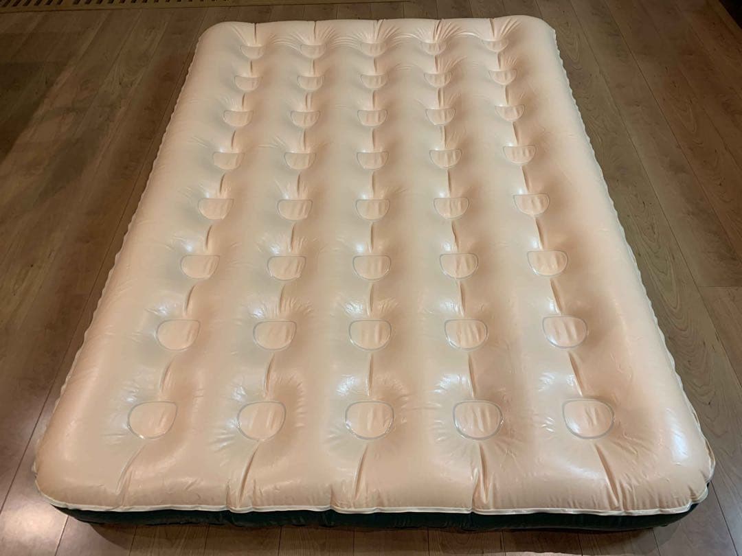 コールマンエアーマットダブル2個＋ポンプセット