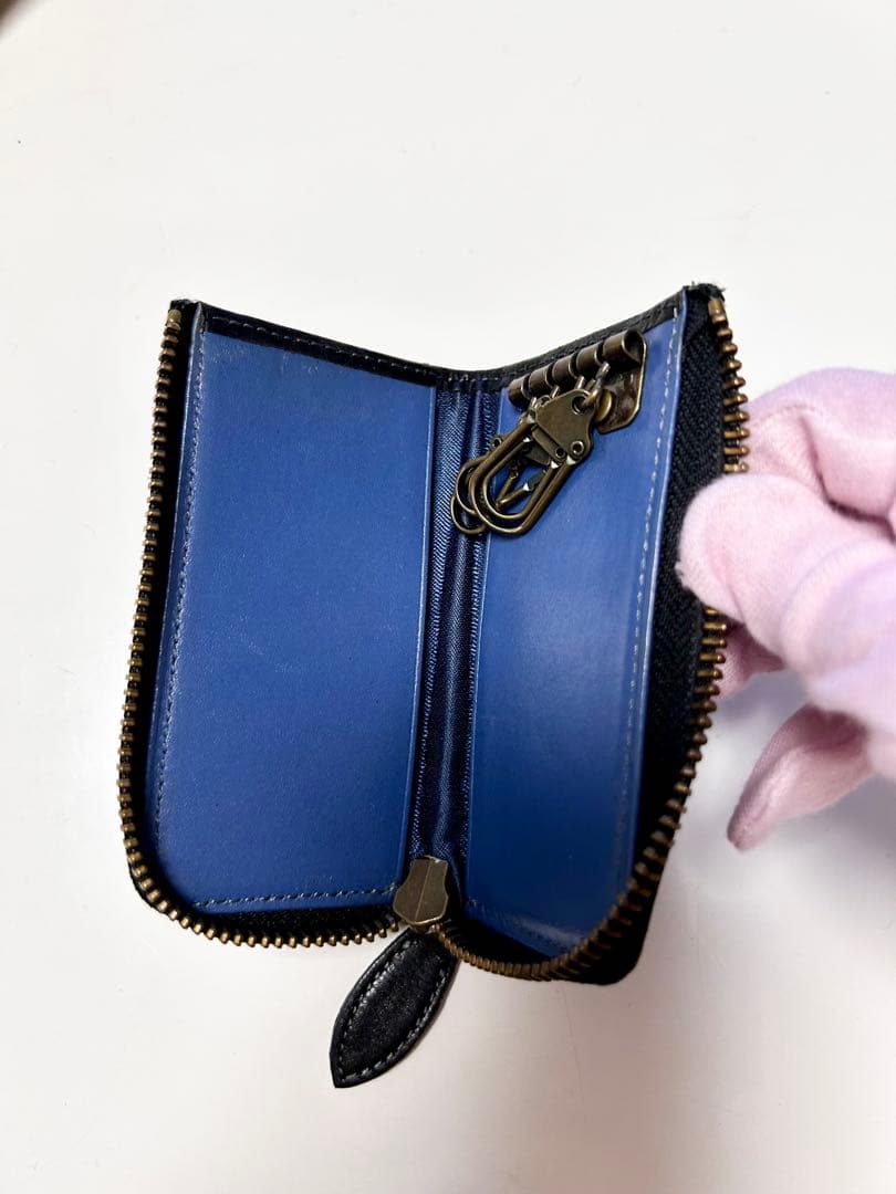 美品✨BURBERRY BLUE LABEL キーケース ノバチェック　男女兼用