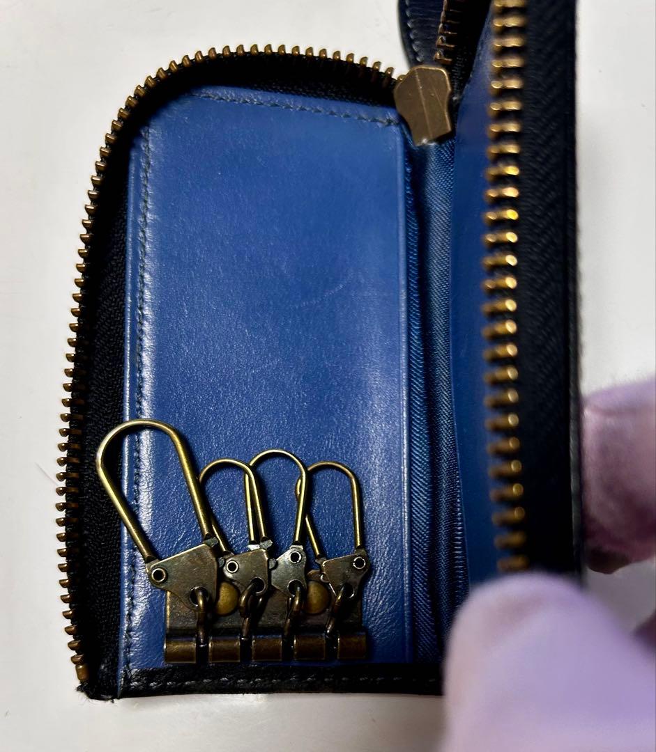 美品✨BURBERRY BLUE LABEL キーケース ノバチェック　男女兼用