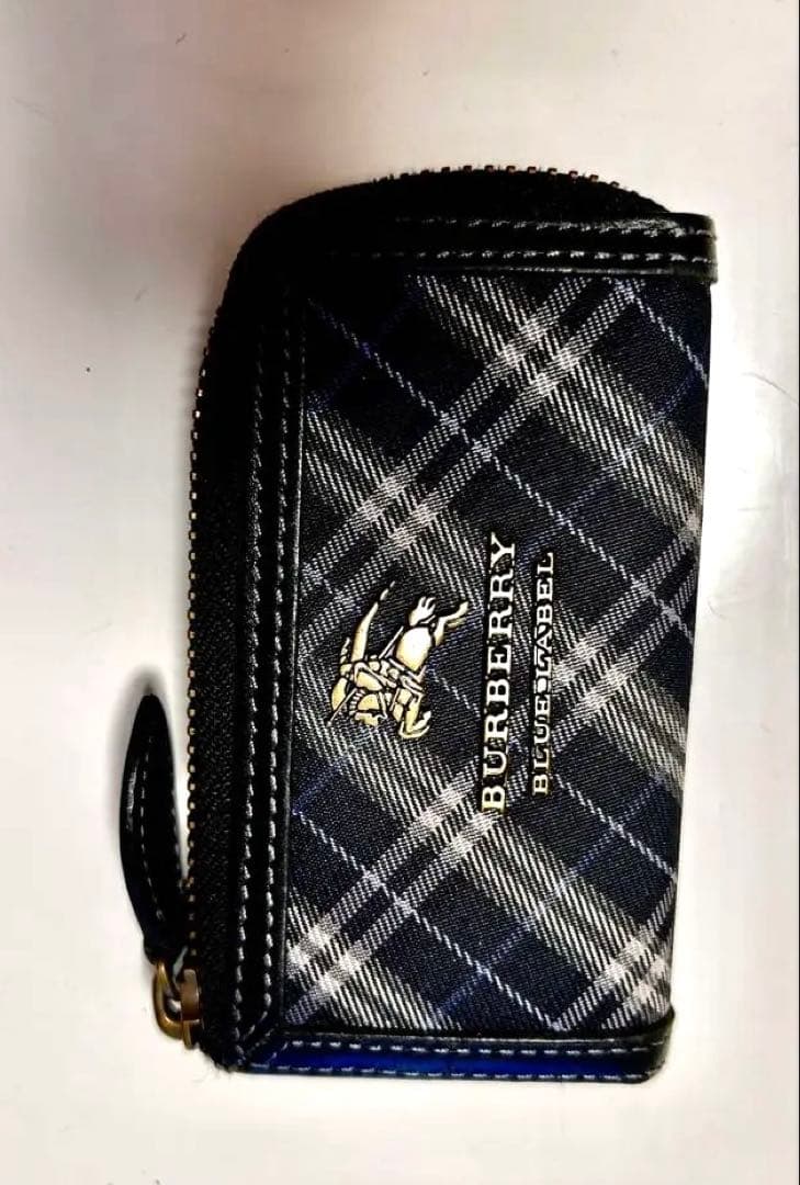 美品✨BURBERRY BLUE LABEL キーケース ノバチェック　男女兼用