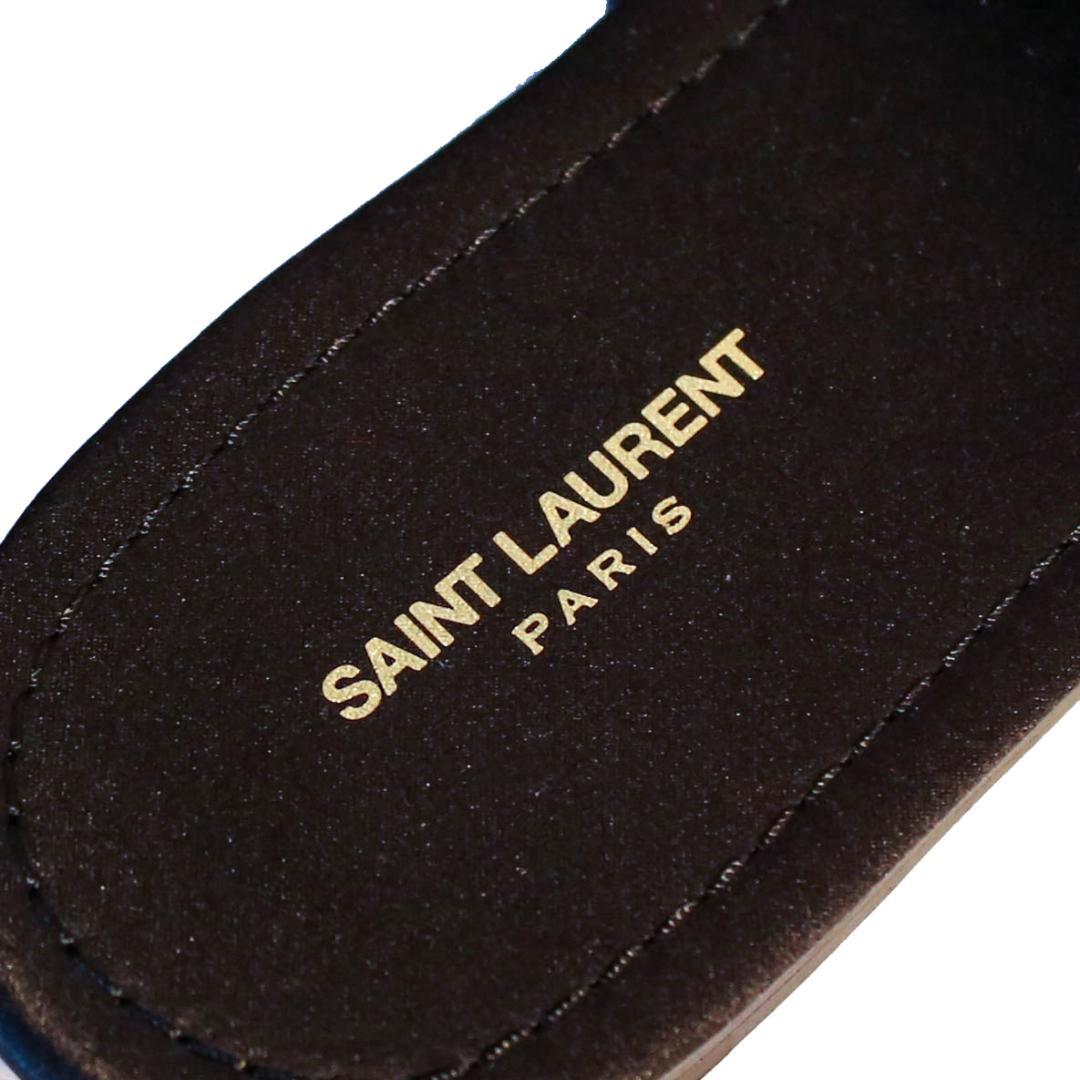 SAINTLAURENT サンローラン パリ 23SS ビジューサンダル 41
