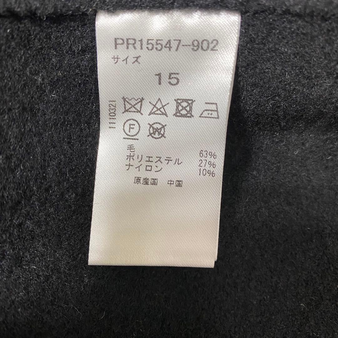 美品 DoCLASSE ダブルフェイスウール・ステンカラーコート 15