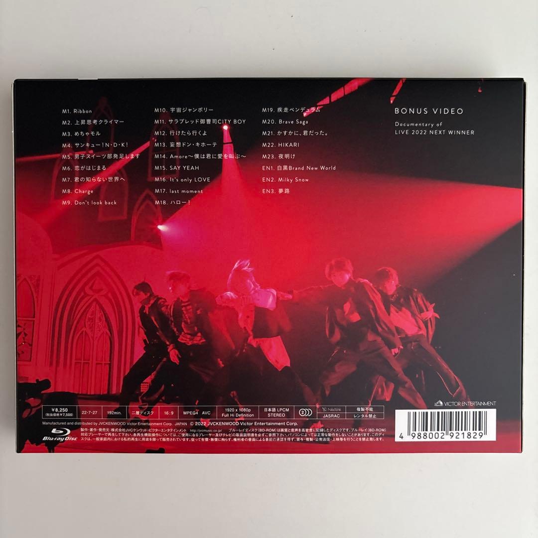 M!LK LIVE 2022 NEXT WINNER【初回限定盤】Blu-ray