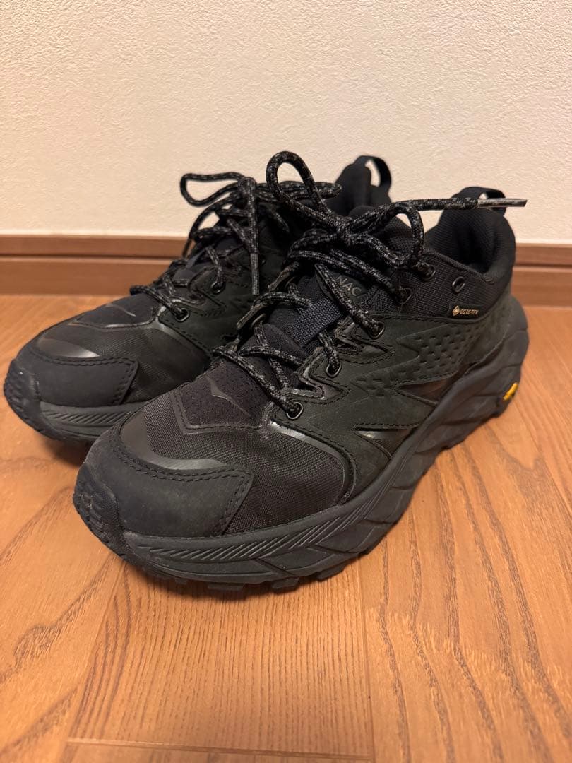 【美品】HOKA ANACAPA LOW GTX アナカパ ブラック23cm