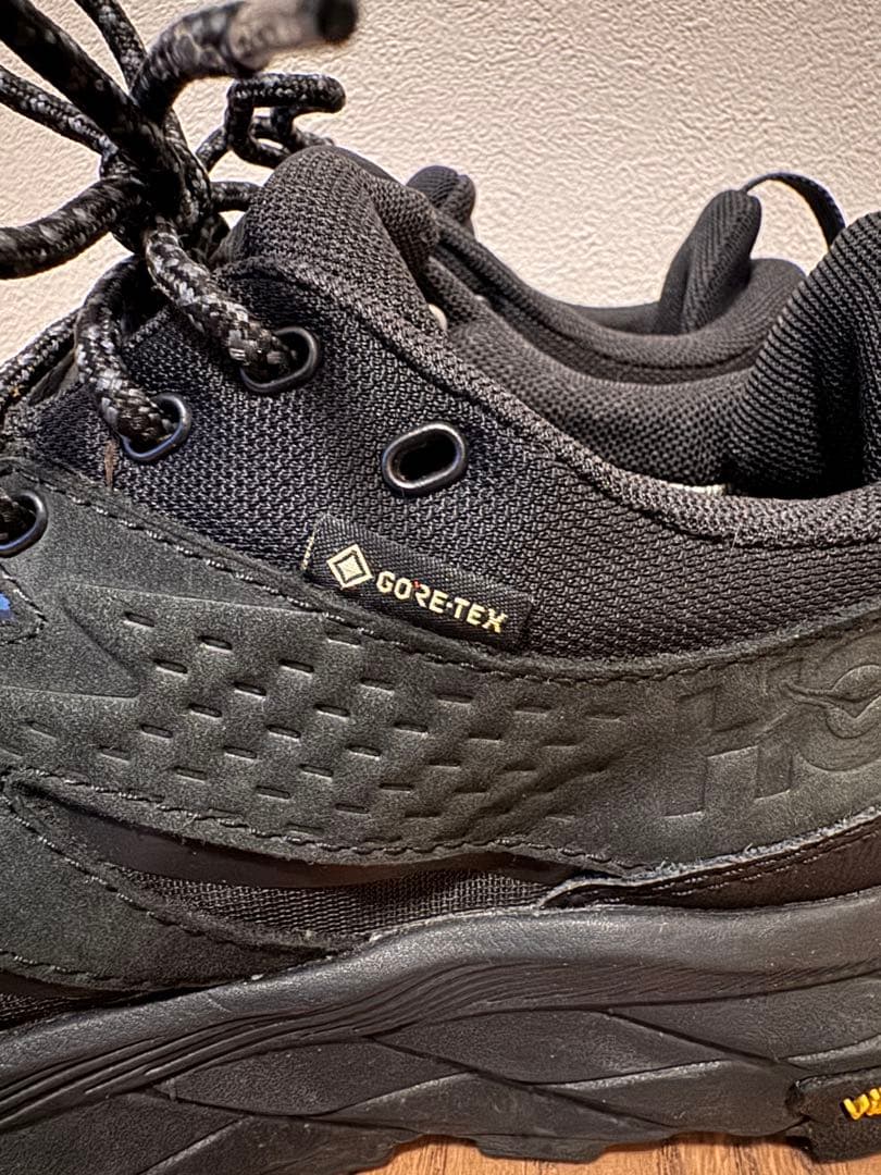 【美品】HOKA ANACAPA LOW GTX アナカパ ブラック23cm